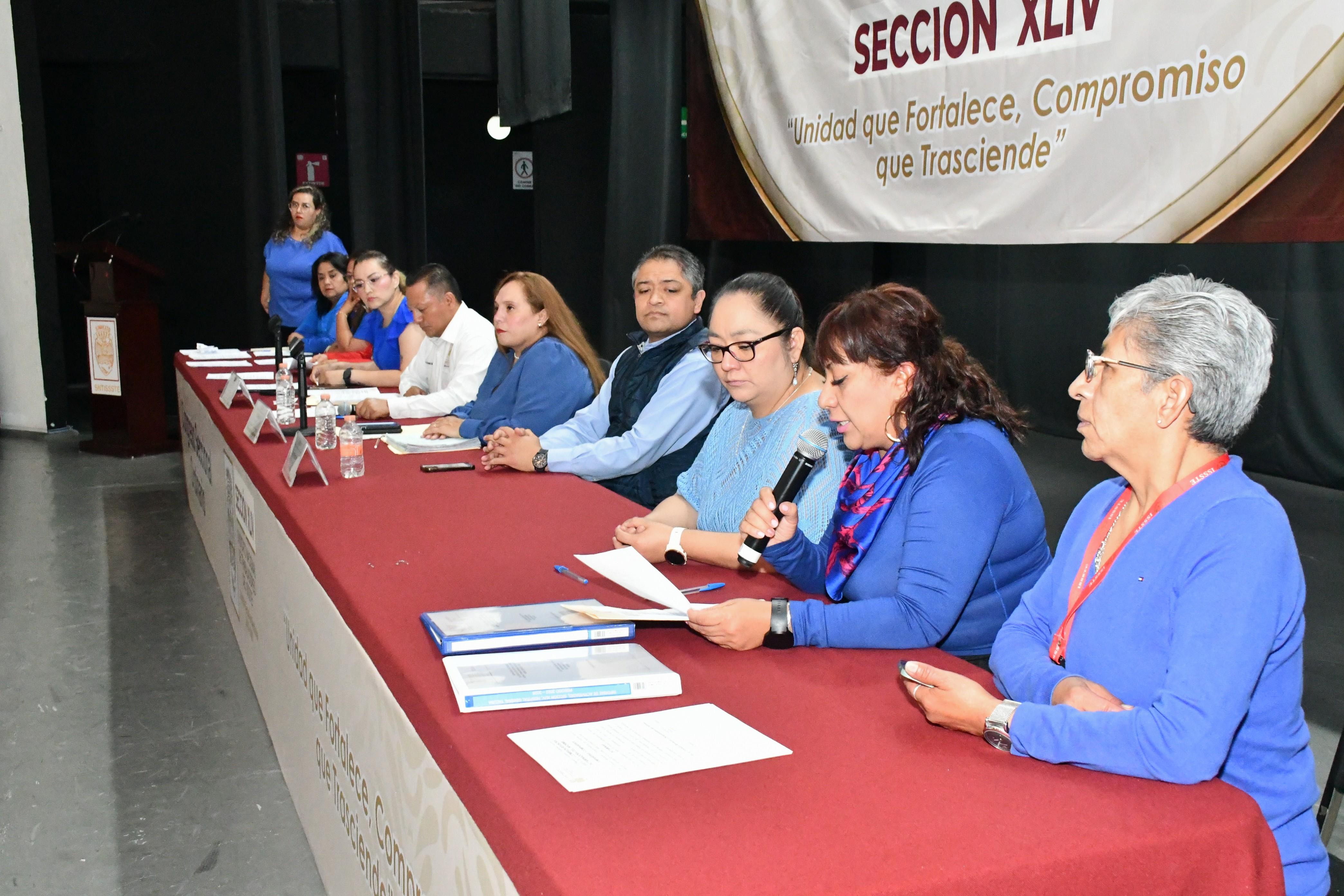 XIII Congreso Seccional Ordinario, Sección XLIV, HG “Tacuba” 